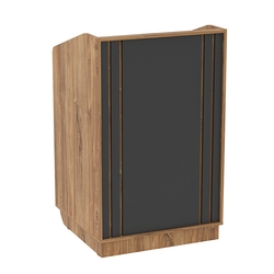 Кафедра для выступлений Конференс №24, Дуб Канзас Коричнерый + черный