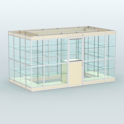 Павильон из профиля островной №2в, Крем Вайс