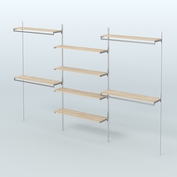 Neo Fix №5(С) с выносными поручнями и полками из ДСП (3600 мм), Дуб Сонома