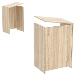 Торговый прилавок-проход серии БРИЗ, Дуб сонома