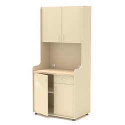 Офисная мини-кухня ЭЛЕГИЯ №2А, Крем Вайс