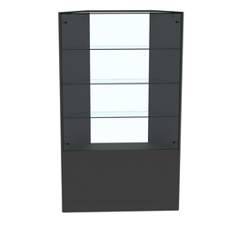 Прилавок СЭСП №10 угловой (открытый), Черный