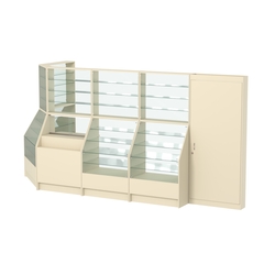 Павильон АЛМАЗ №9 (7, 84 кв. м), Крем Вайс