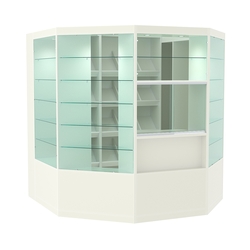 Павильон №1 из ДСП (4, 18 кв. м), Белый