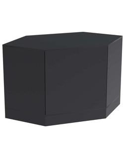 Прилавок из ДСП Эконом №15 угловой (внутренний угол), Черный