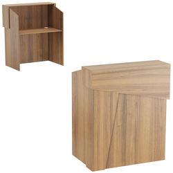 Стойка ресепшен АРТ №2-А, Орех