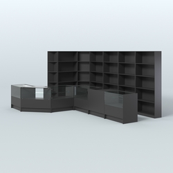 Торговый Островок "Эконом" №8 (13, 6 кв.м), Черный