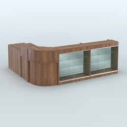 Угловой павильон Чай и Кофе с собой №2, Орех