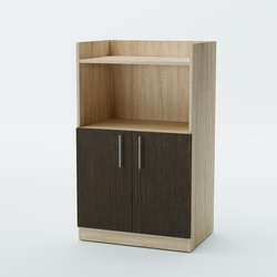 Стойка официанта "Бармен" №1-600, Дуб Сонома + Дуб Венге