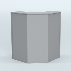 Ресепшен серии ПРАЙМ №3 угловой, Серый