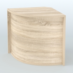 Ресепшен-Лайт секторный под выдачу товара №15, Дуб Сонома