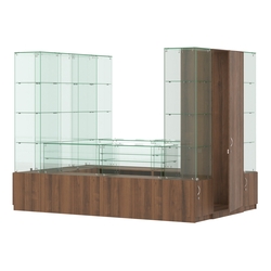 Павильон ИСТРА островной №7б (4, 86 кв.м), Орех