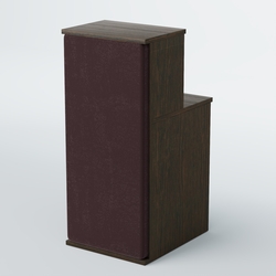 Ресепшен БАРОН №2 (ровная поверхность), Дуб Венге + 17 Elephant