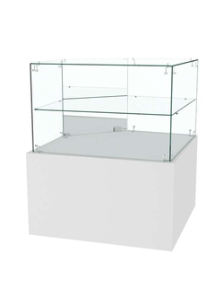 Прилавок угловой ОТРАЖЕНИЕ №4 , Серый