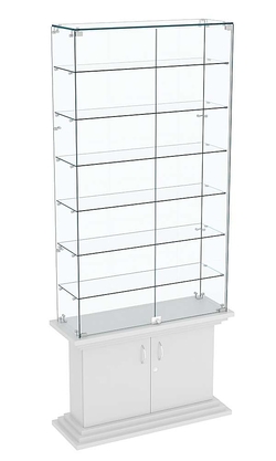 Витрина с узким накопителем ЦИТАДЕЛЬ №33, Серый