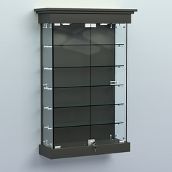 Витрина для музеев "Коллекция" настенная №1-5, Черный