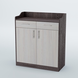 Стойка официанта "Бармен" №6, Ясень Анкор темный + Ясень Анкор светлый