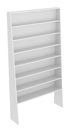 Стеллаж из ДСП для CD&DVD, Серый