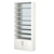 Стеллаж из ДСП с 8-ю полками 400x900 мм серии LEVEL-8 №14-2 (З/C - ЗЕРКАЛО) Белый