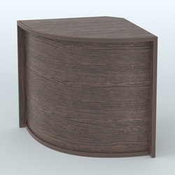 Ресепшен-Лайт секторный под выдачу товара №15, Дуб Венге