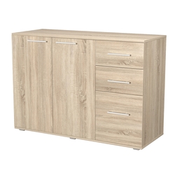 Комод ВЕКТОР КВ-07, Дуб Сонома