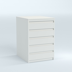 Стол-ресепшен серии ПРАЙМ №2А, Белый