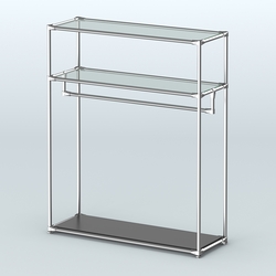 Островная торговая система ХРОМ 1200 мм №7, Черный