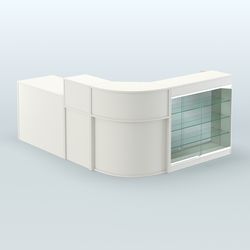 Угловой павильон Чай и Кофе с собой №1, Белый