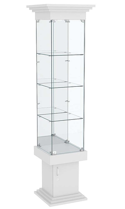 Витрина ДОНЖОН №4, Серый