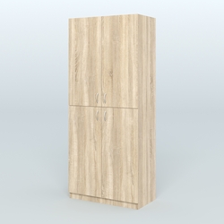 Шкаф для аптек с полками №2, Дуб Сонома