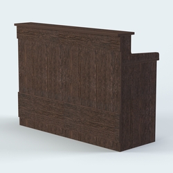 Стол - верстак широкий с ящиками №4, Дуб Венге