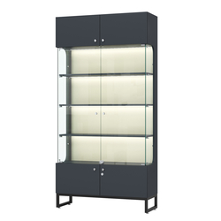 Витрина Монти №2-П, Антрацит