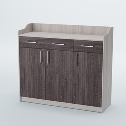 Стойка официанта "Бармен" №8, Ясень Анкор светлый + Ясень Анкор темный