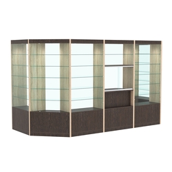 Павильон №2 из ДСП (6, 20 кв. м), Дуб Венге и Дуб Сонома