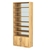 Стеллаж из ДСП с 6-ю полками 400x900 мм серии LEVEL-6 №14-2 (З/C - ЗЕРКАЛО) Дуб Золотистый