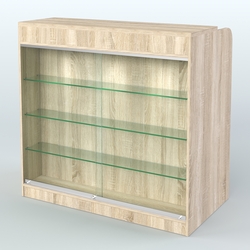 Ресепшен-Лайт №1 (Фасадная стенка - ЛДСП), Дуб сонома