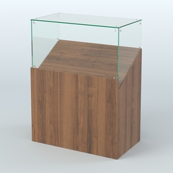 Прилавок для хлебной лавки ХЛ-ПР-01, Орех