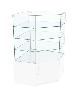 Витрина Истра в центр зала №202 (угловая), Белый