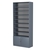 Стеллаж из ДСП с 7-ю полками 400x900 мм серии LEVEL-7 №14 (З/C - ДВП) Темно-Серый