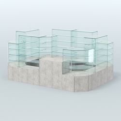 Павильон ИСТРА в центр зала №3 (открытый) (8, 26 кв.м), Метрополитан Грей