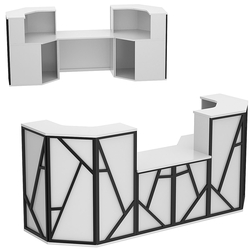 Ресепшен серии ЛОФТ - АЛЬФА КОМБО №8, Серый