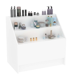 Прилавок-горка №2 трех- ступенчатый, Белый