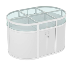 Прилавок-остров №7 (1,5 кв.м), Серый