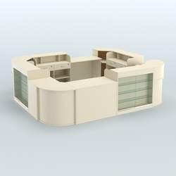 Островной павильон Чай и Кофе с собой №2, Крем Вайс