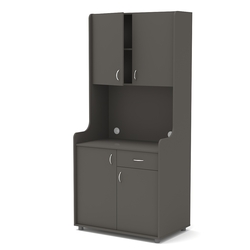 Офисная мини-кухня ЭЛЕГИЯ №2, Черный