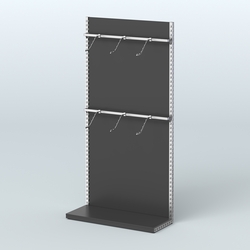 Система ЭЛЕГАНТ с ДСП №3 (1200 мм), Черный