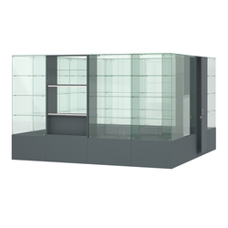 Павильон ИСТРА островной №5б (11, 35 кв.м), Темно-Серый