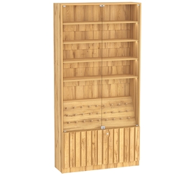 Витрина серии "Смок" №2, Дуб Золотистый