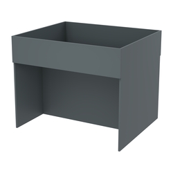 Корзина для распродаж из ДСП №10, Темно-Серый