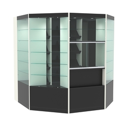 Павильон №1 из ДСП (4, 18 кв. м), Черный и Белый